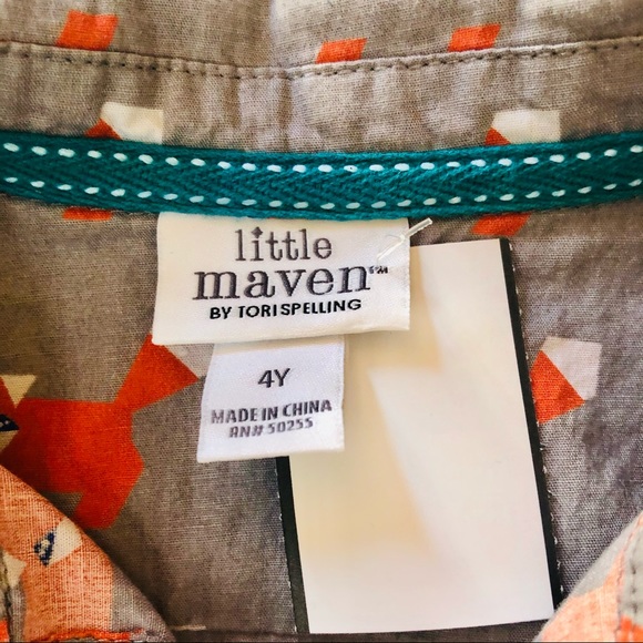 Tori Spelling Little Maven Boys Longsleeves Sz 4Y - Picture 8 of 8